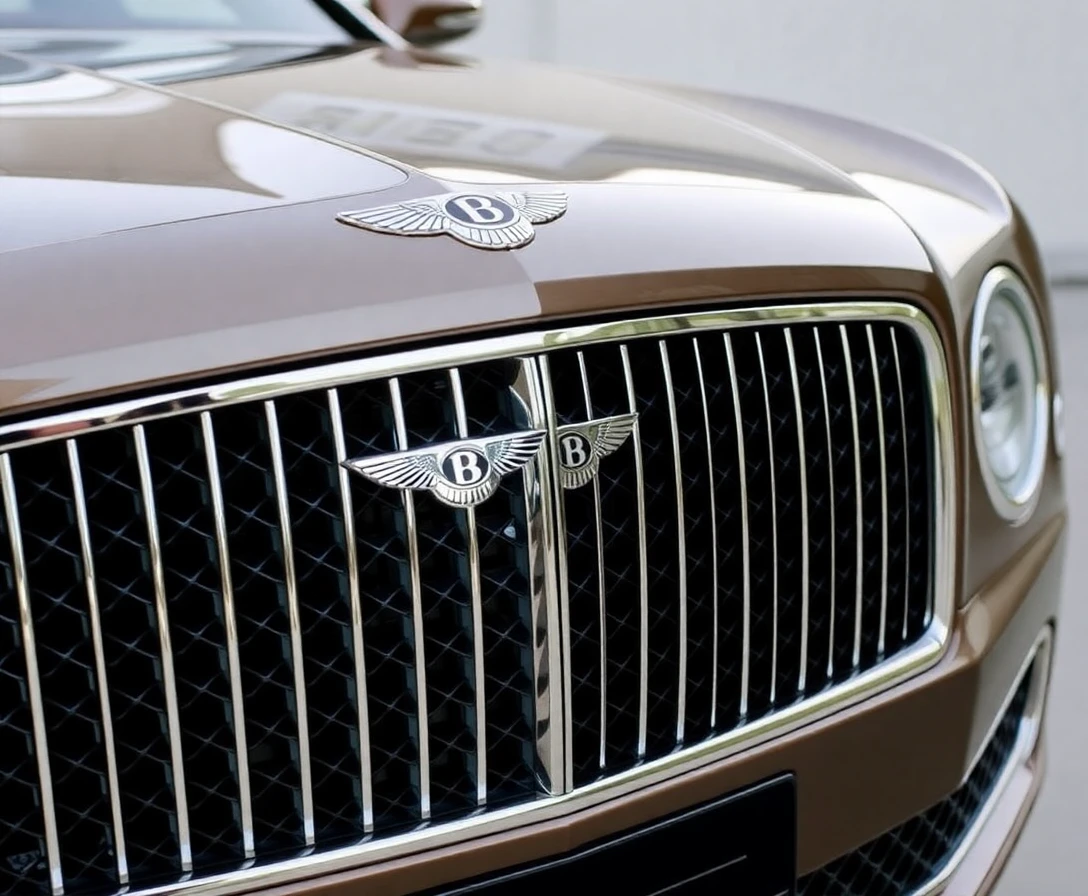 Bentley Mulsanne, détail de la calandre